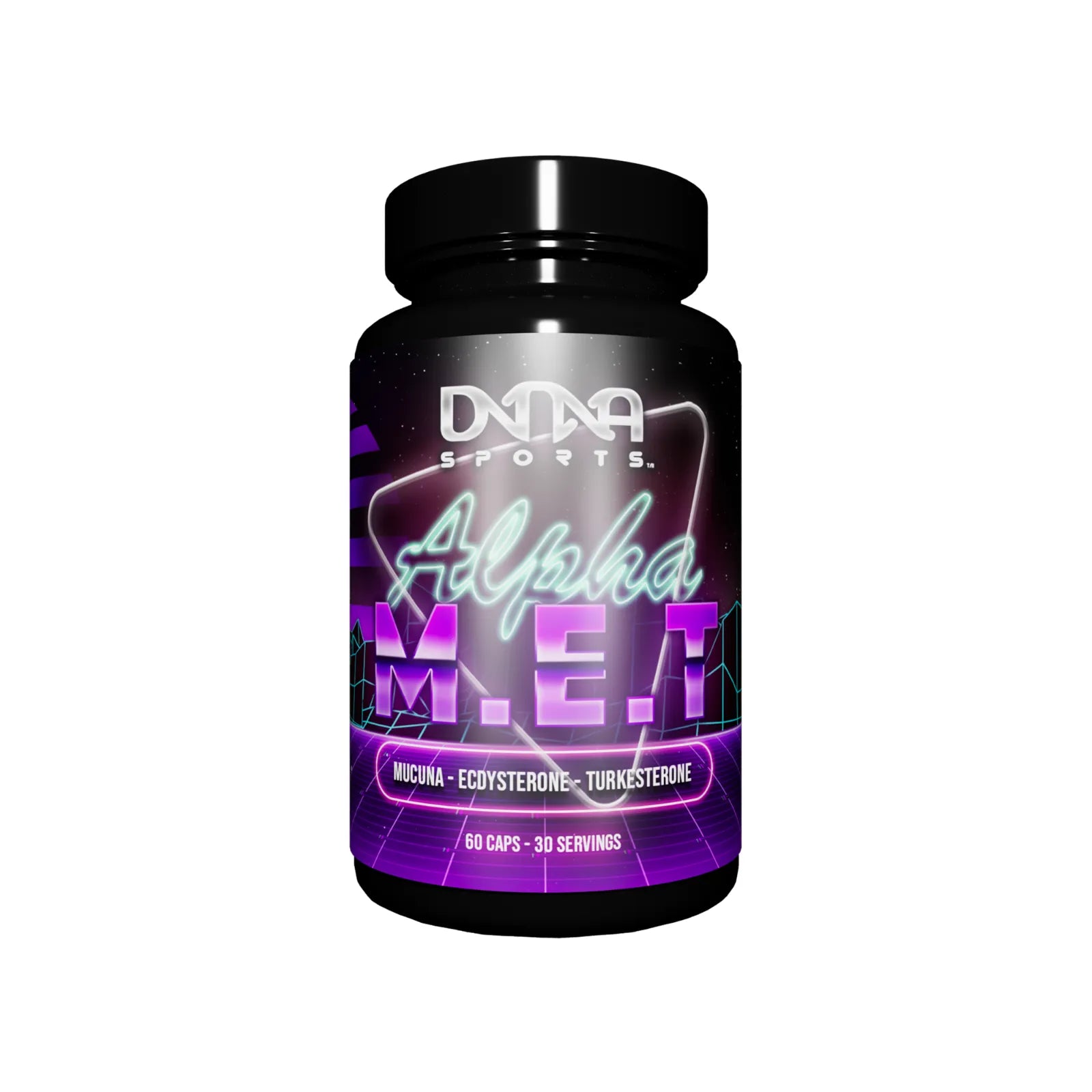 DNA Sports Alpha M.E.T - Male Health Supplement - Unflavoured (60 Capsules)