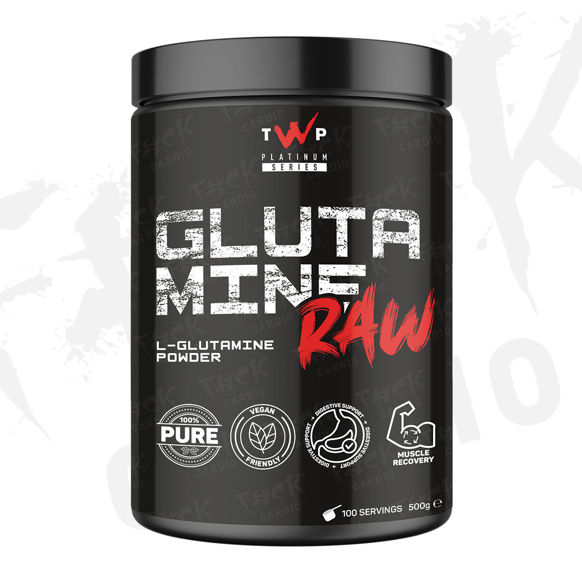 TWP Nutrition Glutamine RAW - Unflavoured (500g)