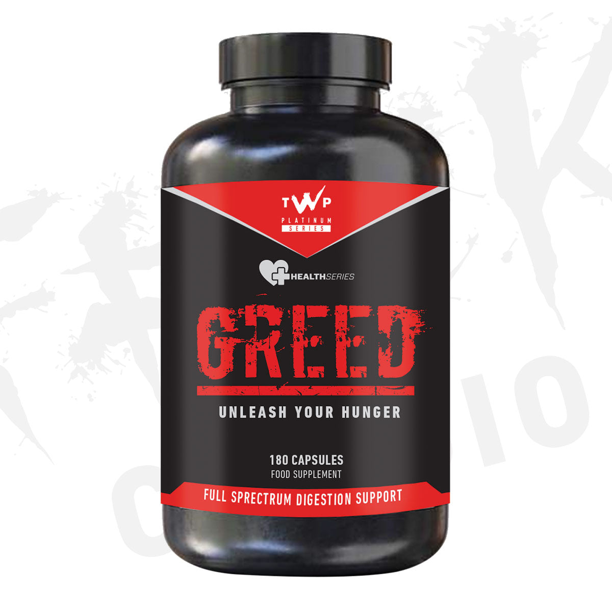 TWP Nutrition Greed - Unflavoured (180 Capsules)