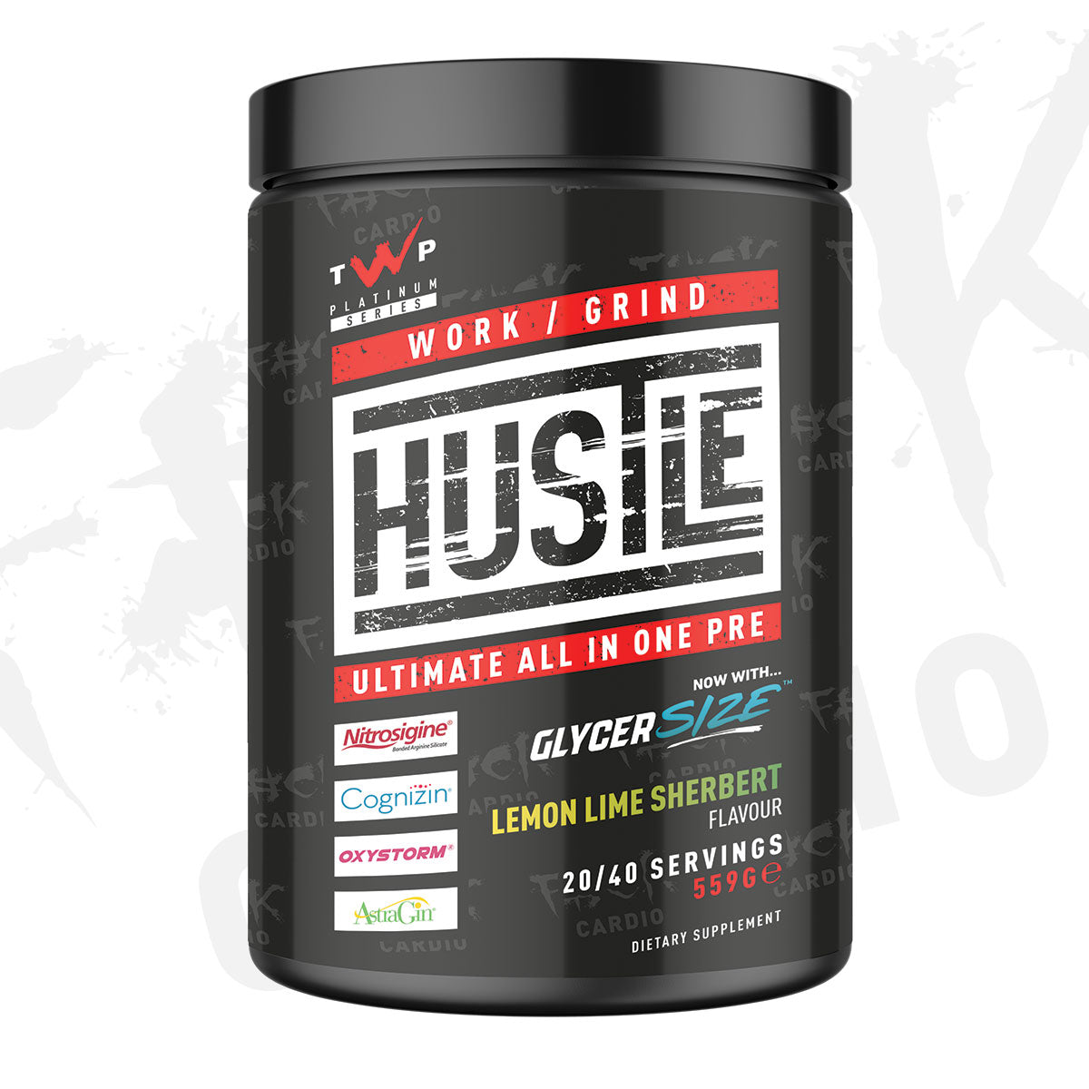 TWP Nutrition Hustle Pre Workout - Fizzy Laces (559g)