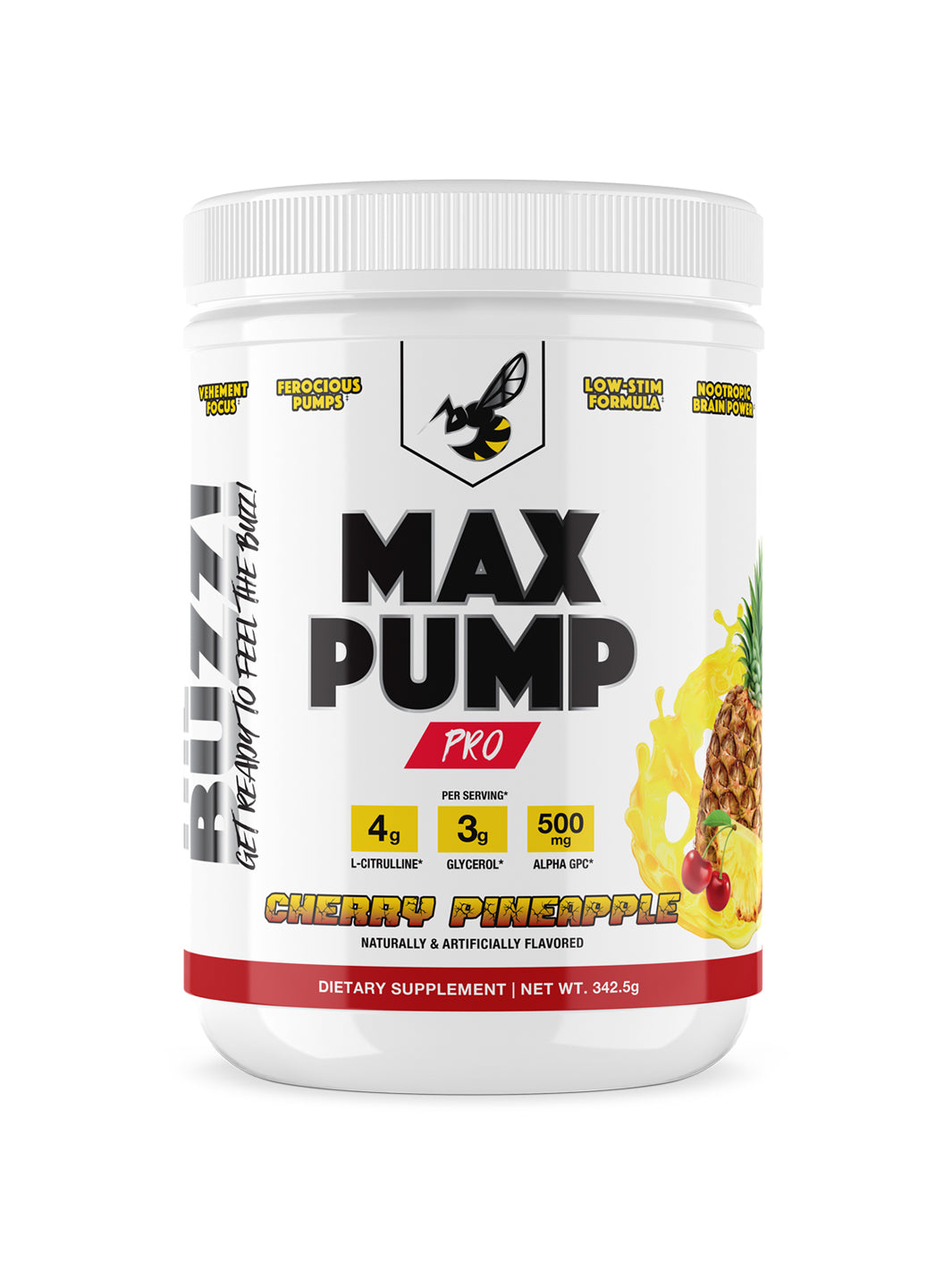 The Buzz! Max Pump - Cherry Pineapple (342g)