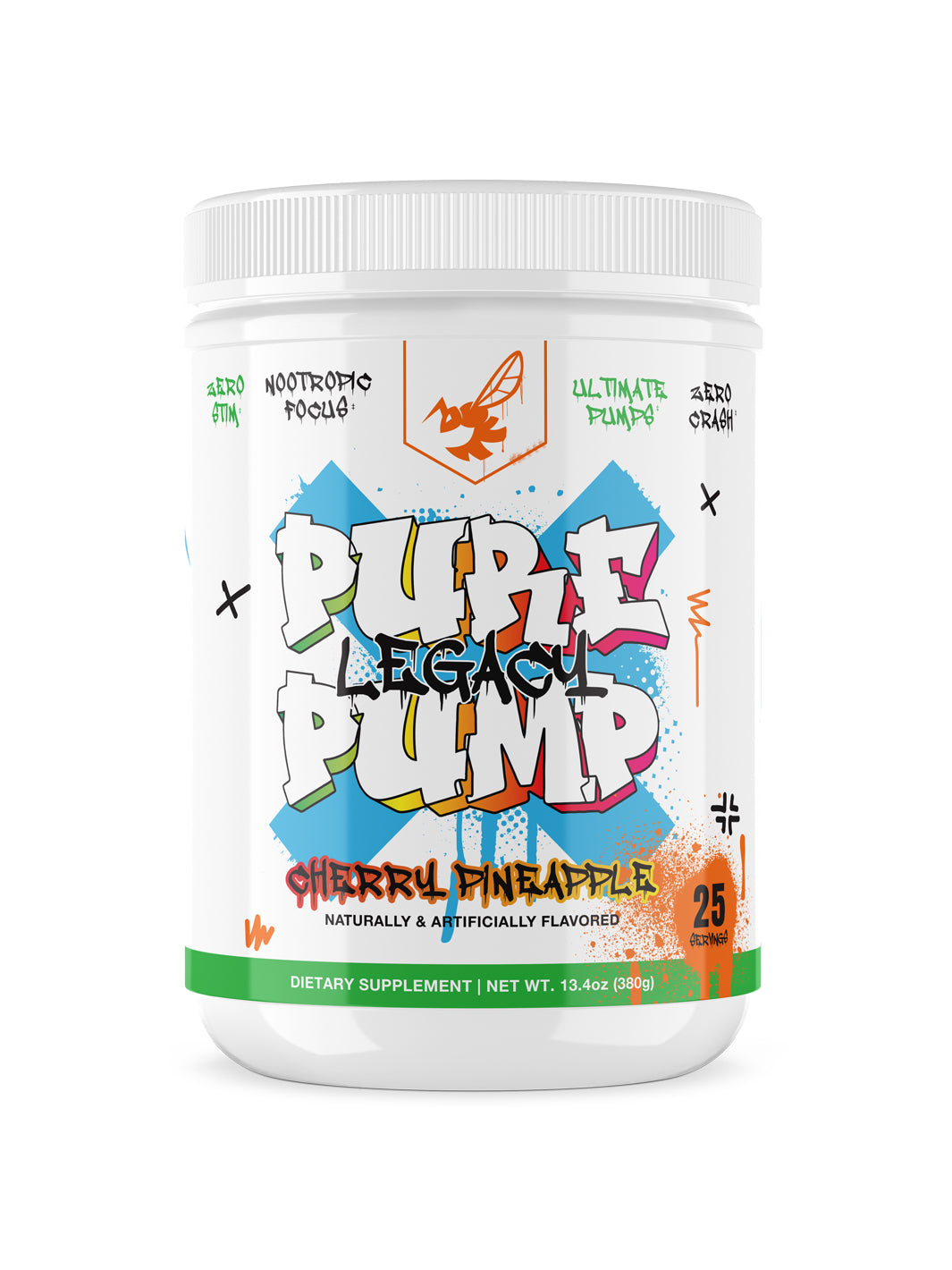 The Buzz! PURE PUMP LEGACY (USA version) - Cherry Pineapple (380g)