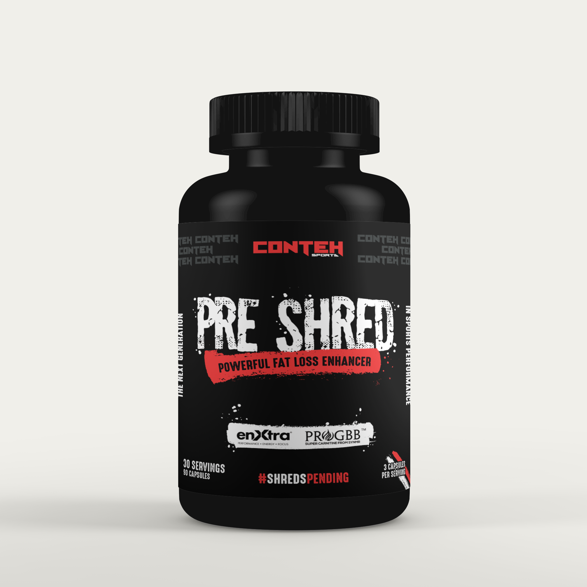 Conteh Sports Pre Shred Fat Burner - Unflavoured (90 Capsules)