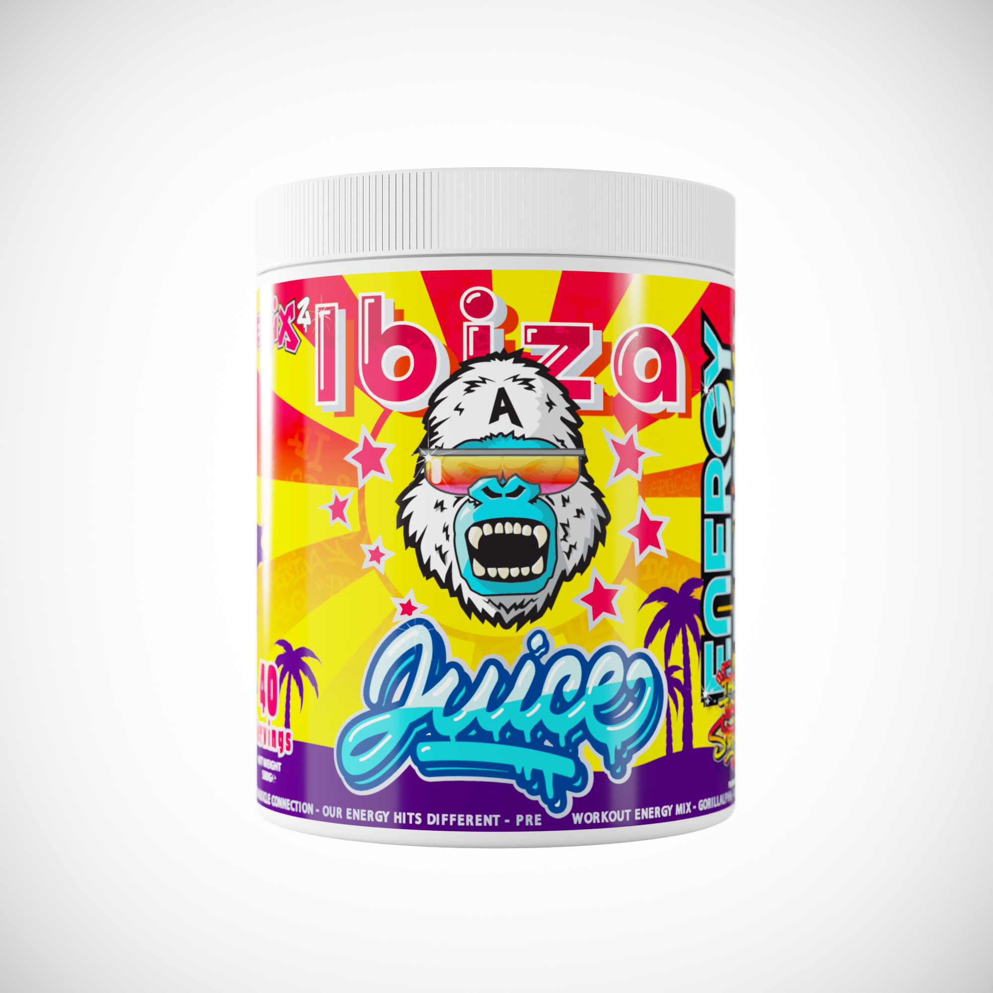 Gorillalpha Ibiza Juice OG Remix 2 - Fruit Sherbet Twist (500g)