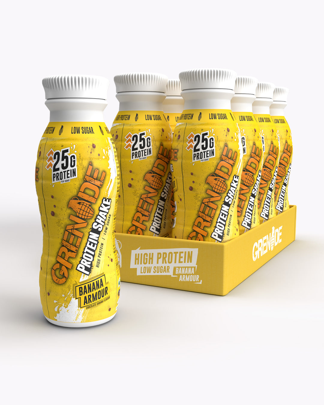 Grenade Protein Shake - Banana Armour (8 Drinks)