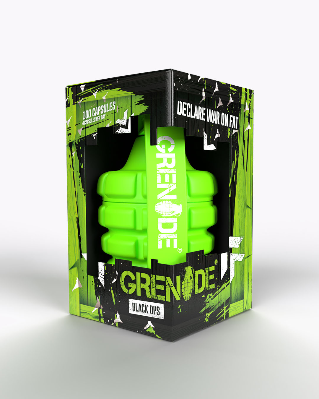 Grenade Black Ops Weight Management - Unflavoured (100 Capsules)