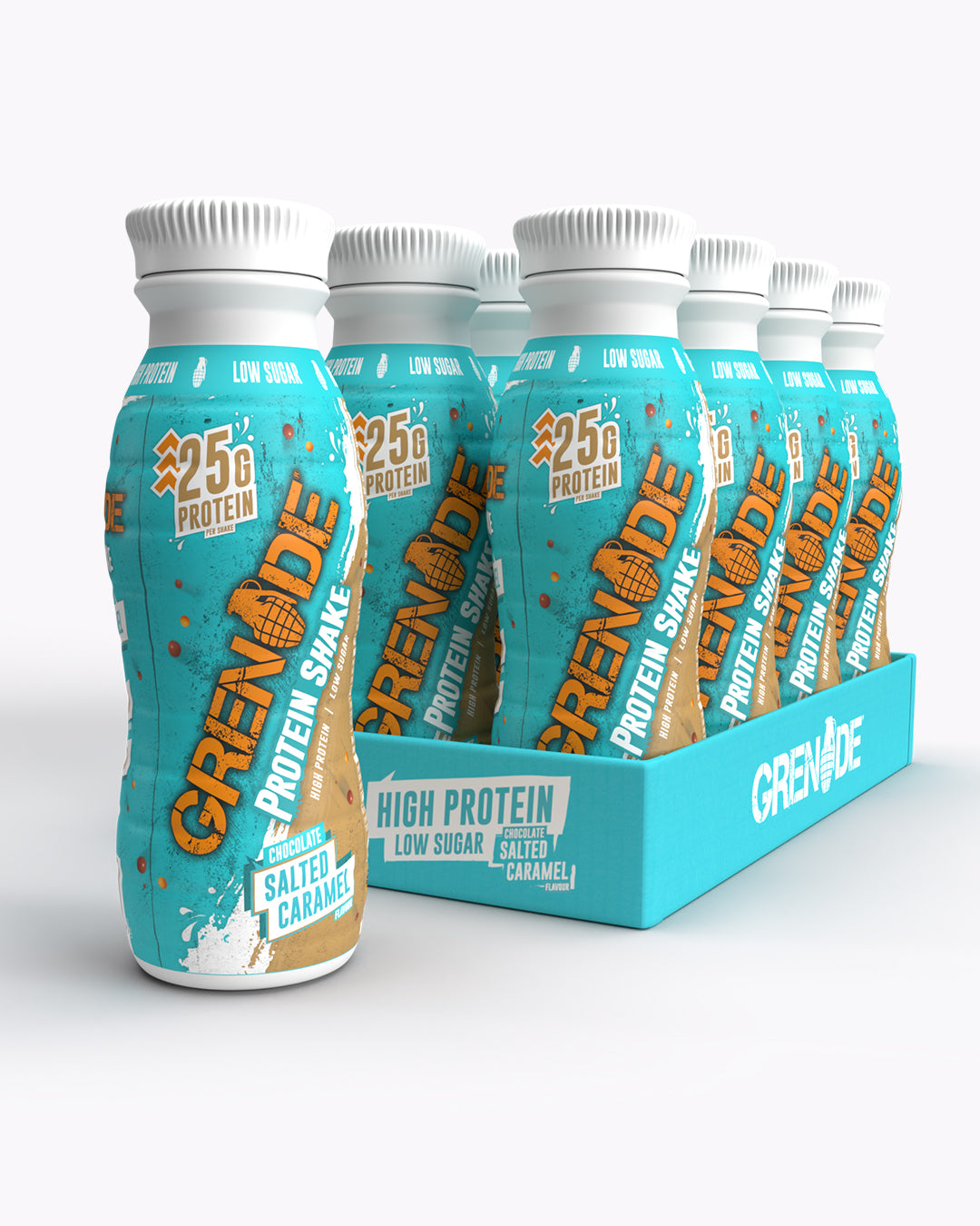 Grenade Protein Shake - Chocolate Salted Caramel (8 Drinks)