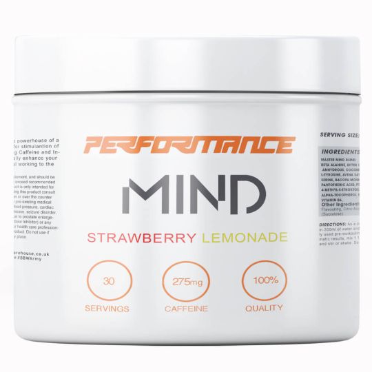 BodyBuilding Warehouse Performance Mind - Lemon Lime (30 Servings)