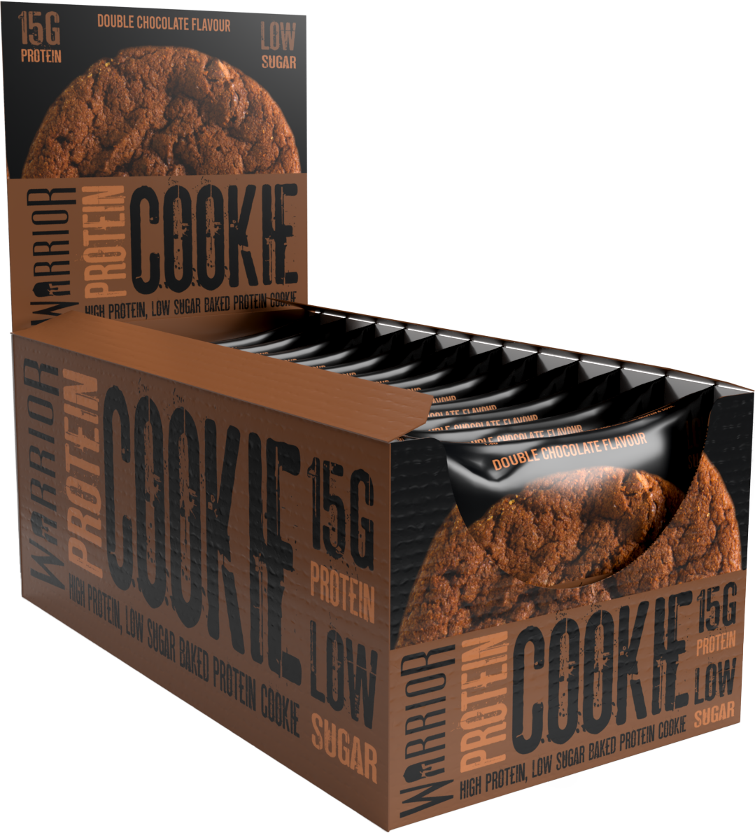 Warrior Protein Cookie - Double Chocolate (12 Servings)