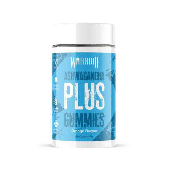 Warrior Ashwagandha Plus - Unflavoured (60 Gummies)