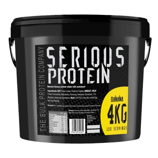BodyBuilding Warehouse TBPC Serious Protein - Banana (4kg)