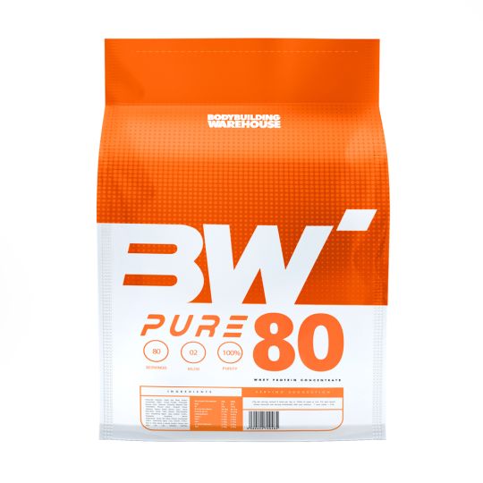 BodyBuilding Warehouse Pure Whey Protein Concentrate 80 - Butterscotch (2kg)