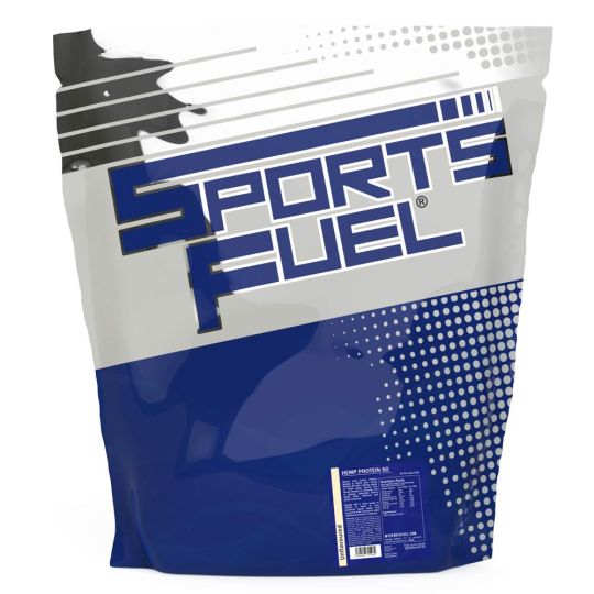 BodyBuilding Warehouse Sports Fuel Hemp Protein 50 Powder - Unflavoured (1kg)