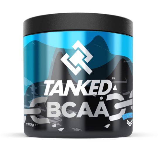 BodyBuilding Warehouse Tanked BCAA - Lemon Lime (200g)