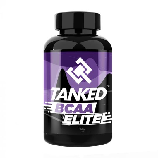 BodyBuilding Warehouse Tanked BCAA Elite - Unflavoured (90 Capsules)