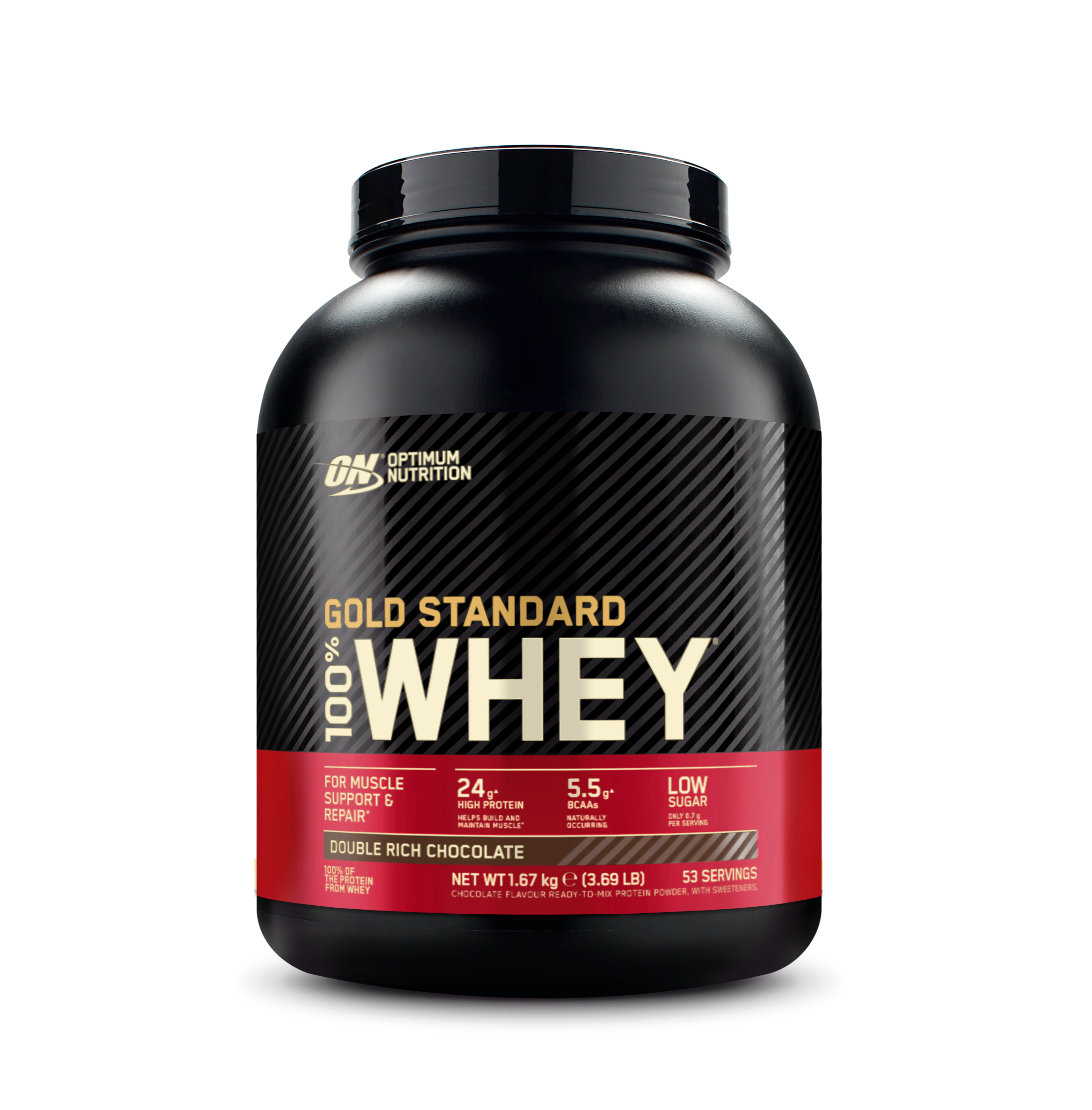 Optimum Nutrition Gold Standard Whey 100% - Double Rich Chocolate (1.67kg)