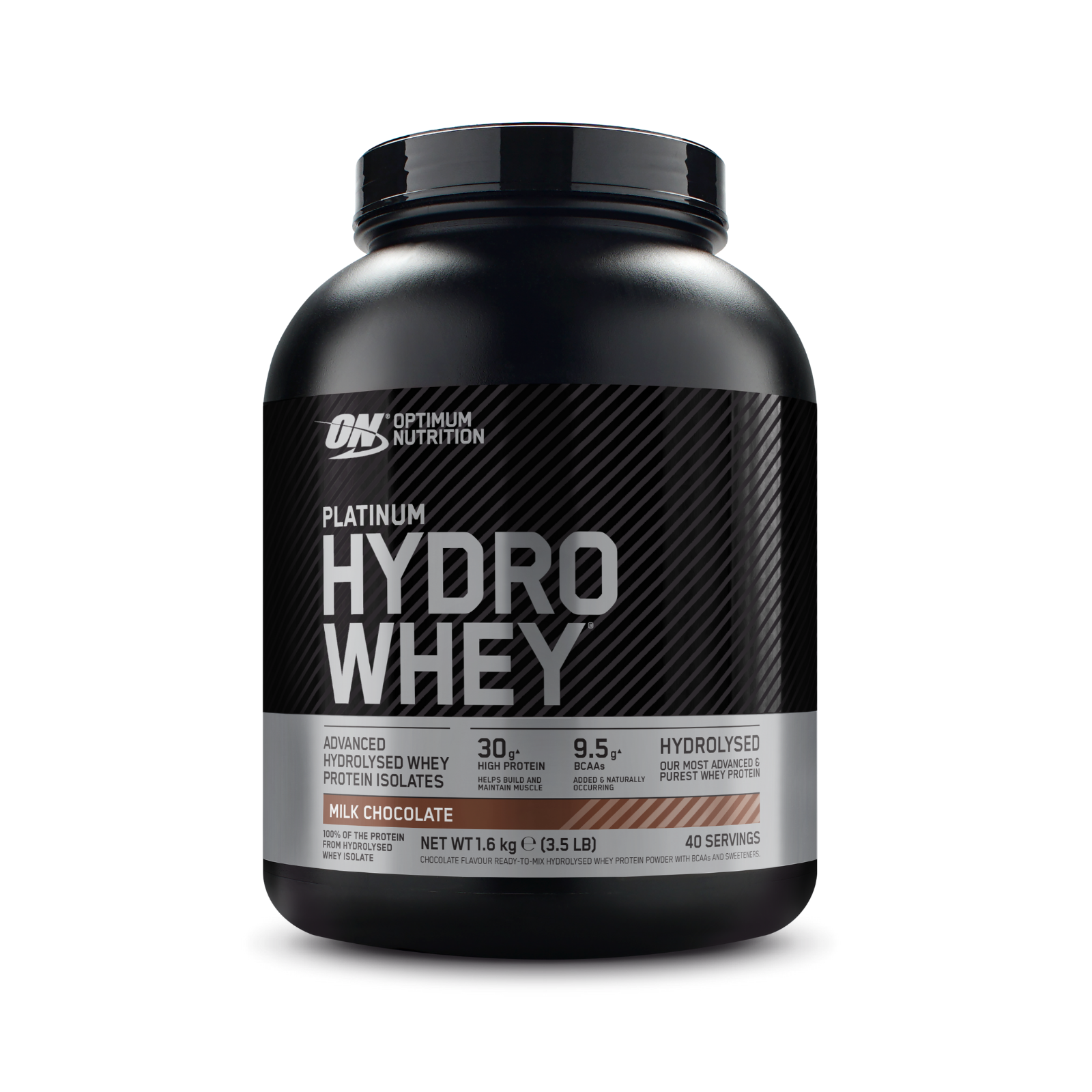 Optimum Nutrition Platinum Hydro Whey Protein - Milk Chocolate (1.6kg)