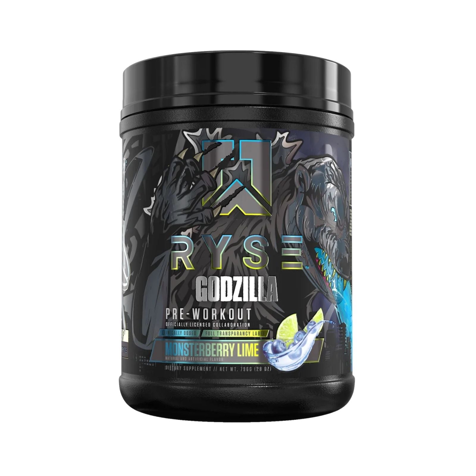 Ryse Godzilla Pre-Workout - Blackberry Lemonade (25 Servings)