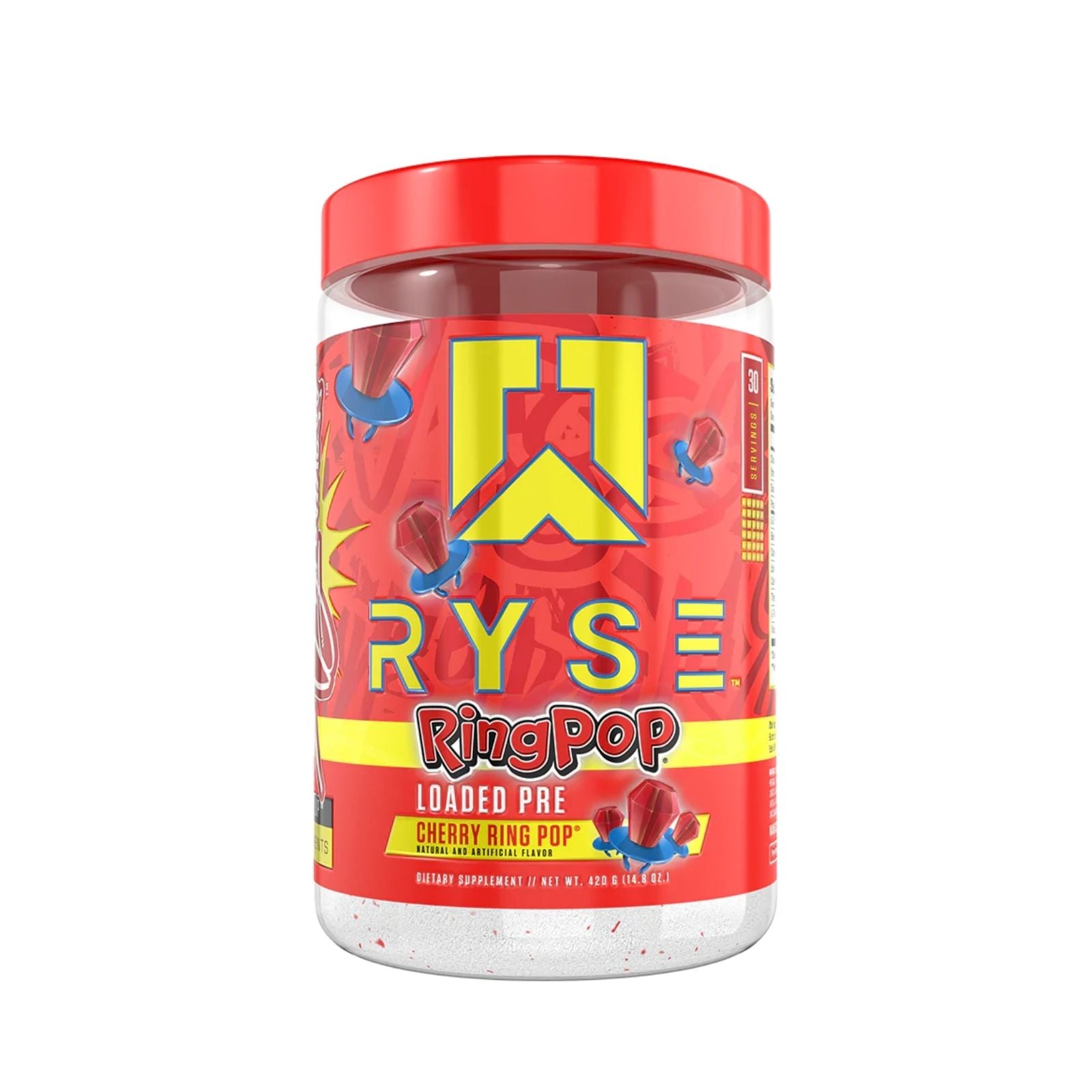 Ryse Loaded Pre-Workout - Freedom Rocks (25 Servings)