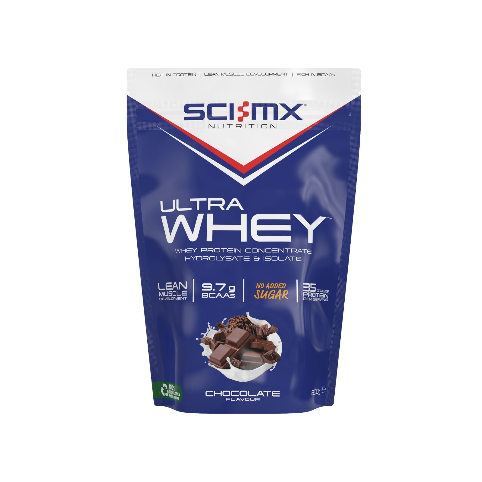 Sci-MX Ultra Whey Protein - Strawberry (800g)