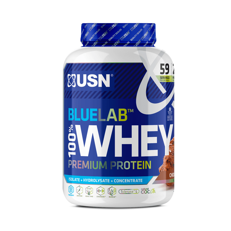 USN 100% Blue Lab Whey Protein - Banana (2kg)