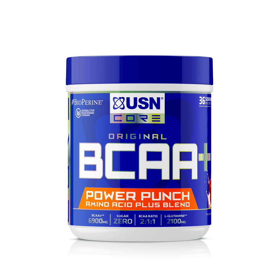 USN BCAA Power Punch - Blue Raspberry (36 Servings)