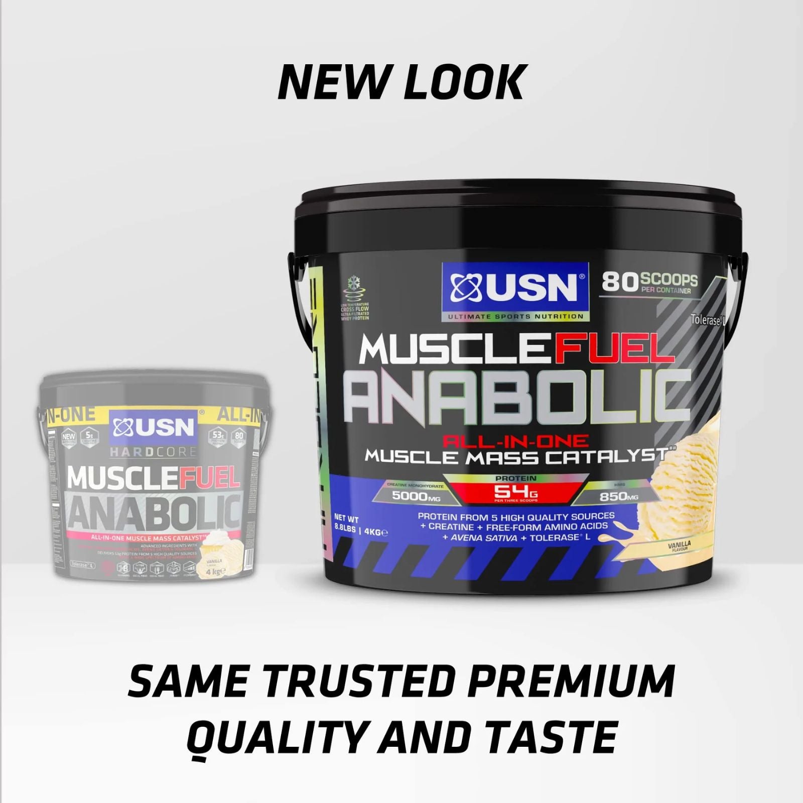 USN Muscle Fuel Anabolic All In One - Chocolate (4kg)