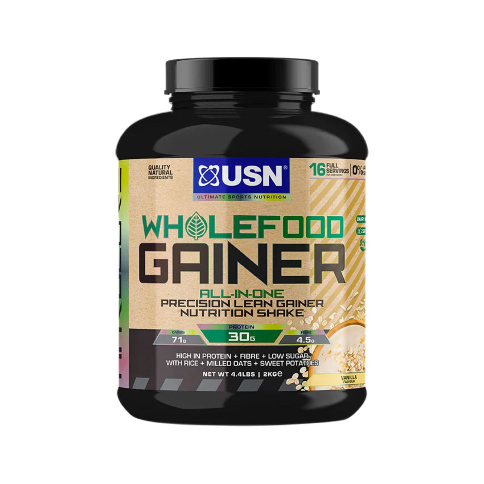 USN Wholefood Gainer - Banana Blueberry Pancake (2kg)