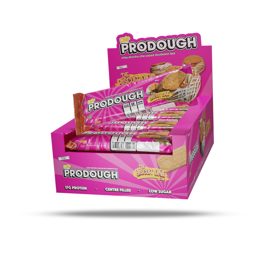 CNP ProDough Protein Bars - The Biscuit One (12 Bars)