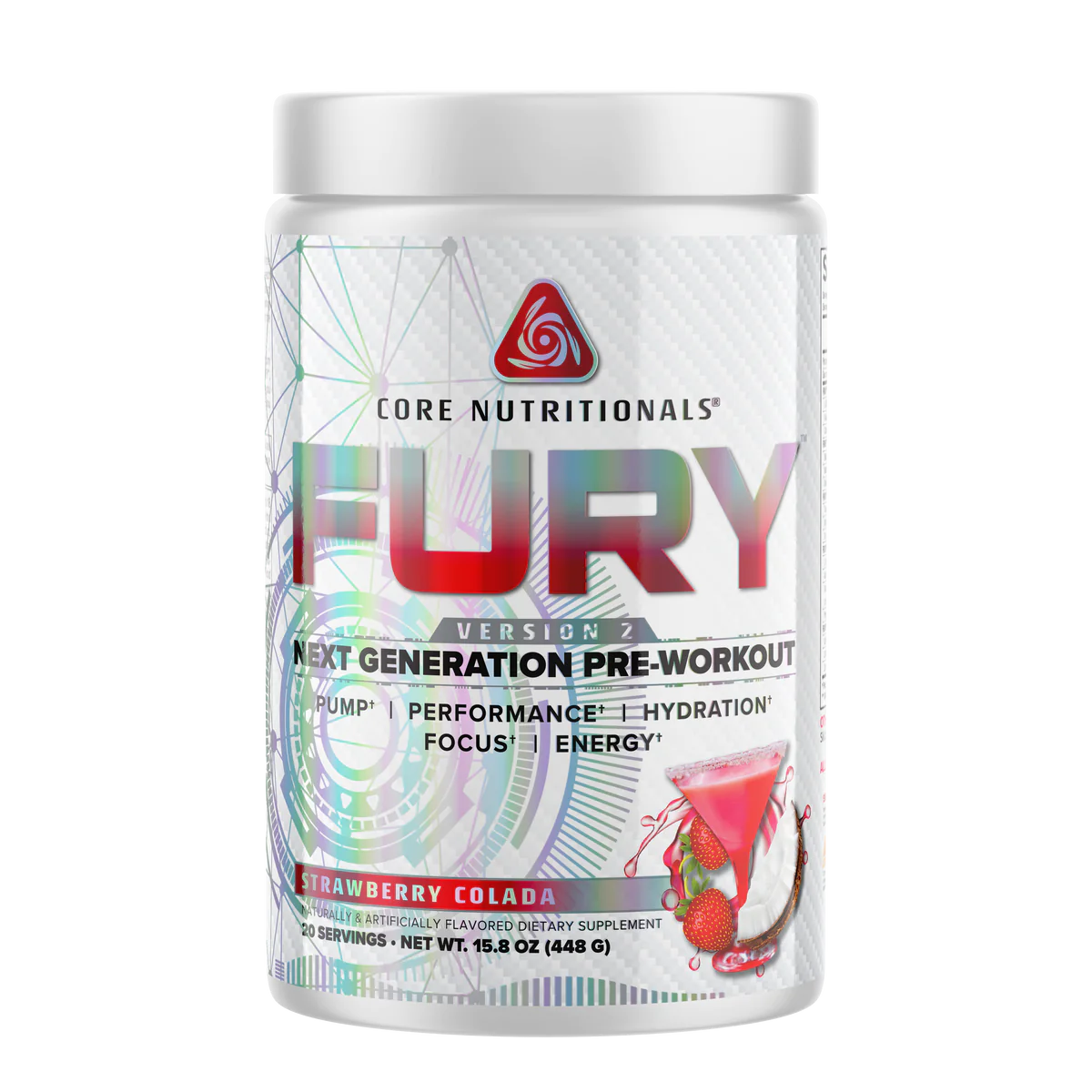 Core Nutritionals FURY V2 - Black Cherry (20 Servings)