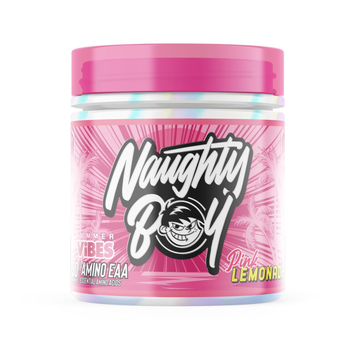 NaughtyBoy Amino EAA - Summer Vibes - Blue Razz BonBons (30 Servings)