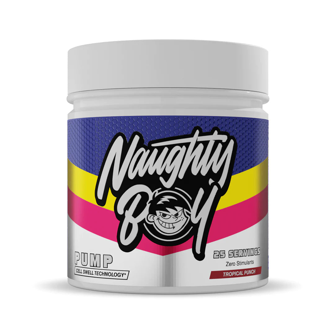 NaughtyBoy Pump - Tropical Punch (25 Servings)
