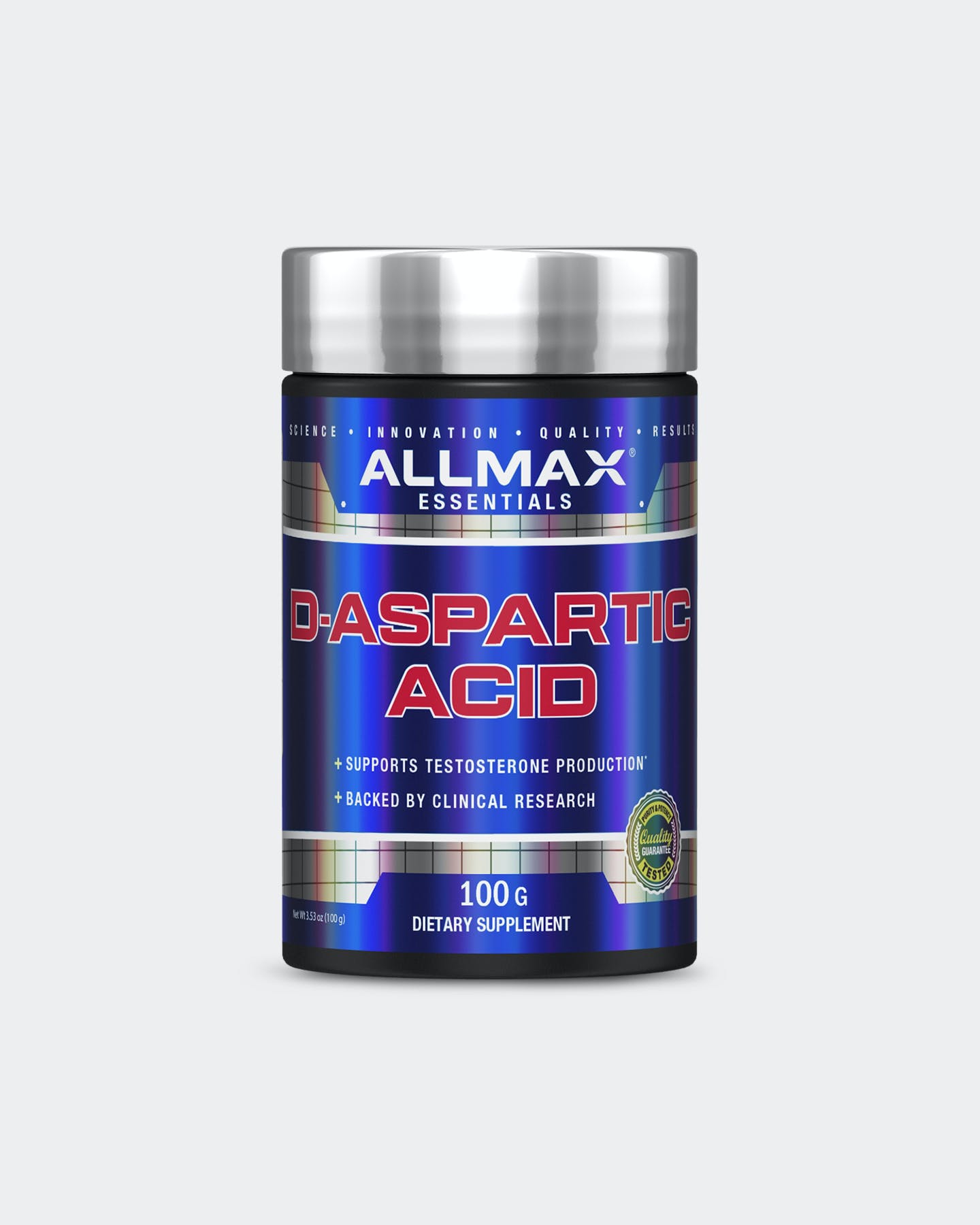 Allmax D-Aspartic Acid - Unflavoured (100g)