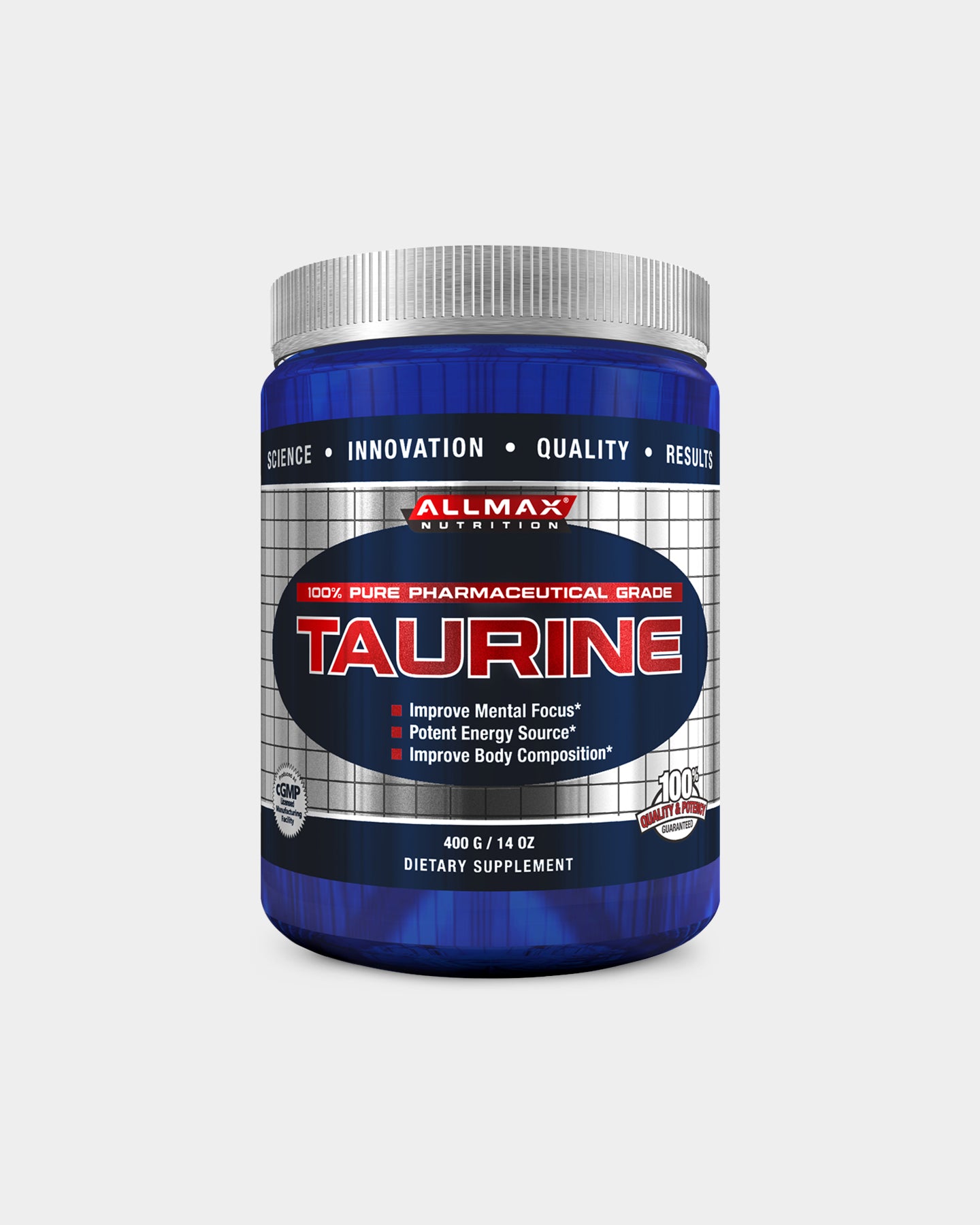 Allmax Taurine - Unflavoured (400g)