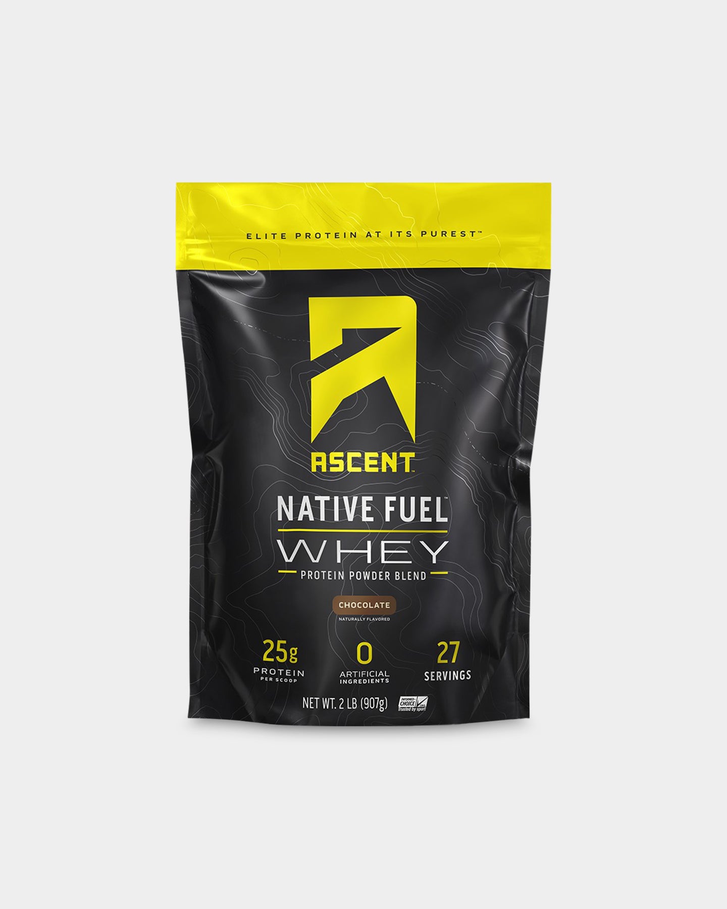 Ascent Native Fuel Whey Protein - Chocolate (1.8kg)