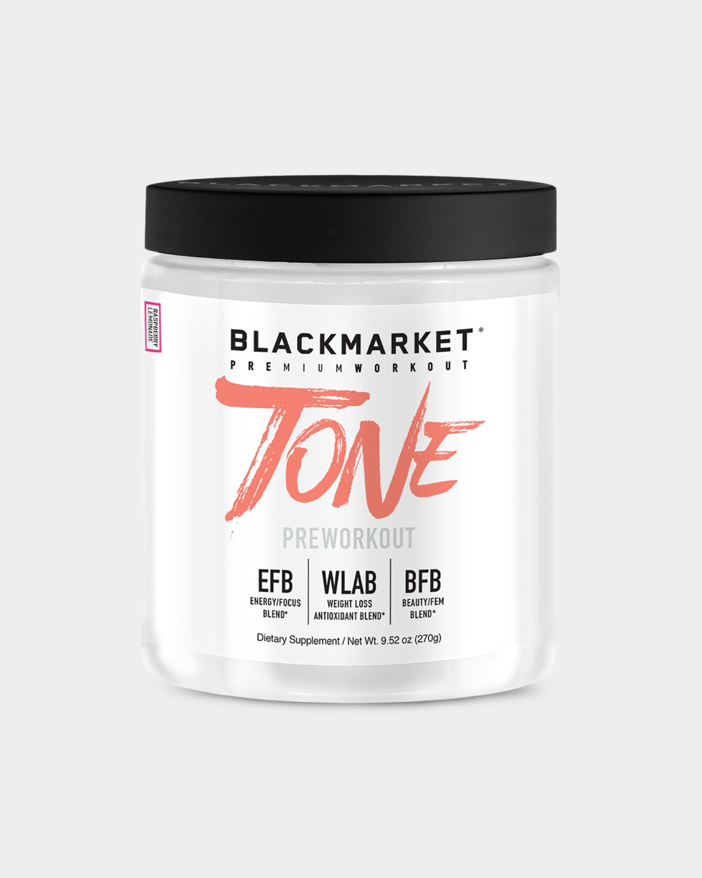 Blackmarket TONE Pre-Workout - Orange Mango (30 Servings)