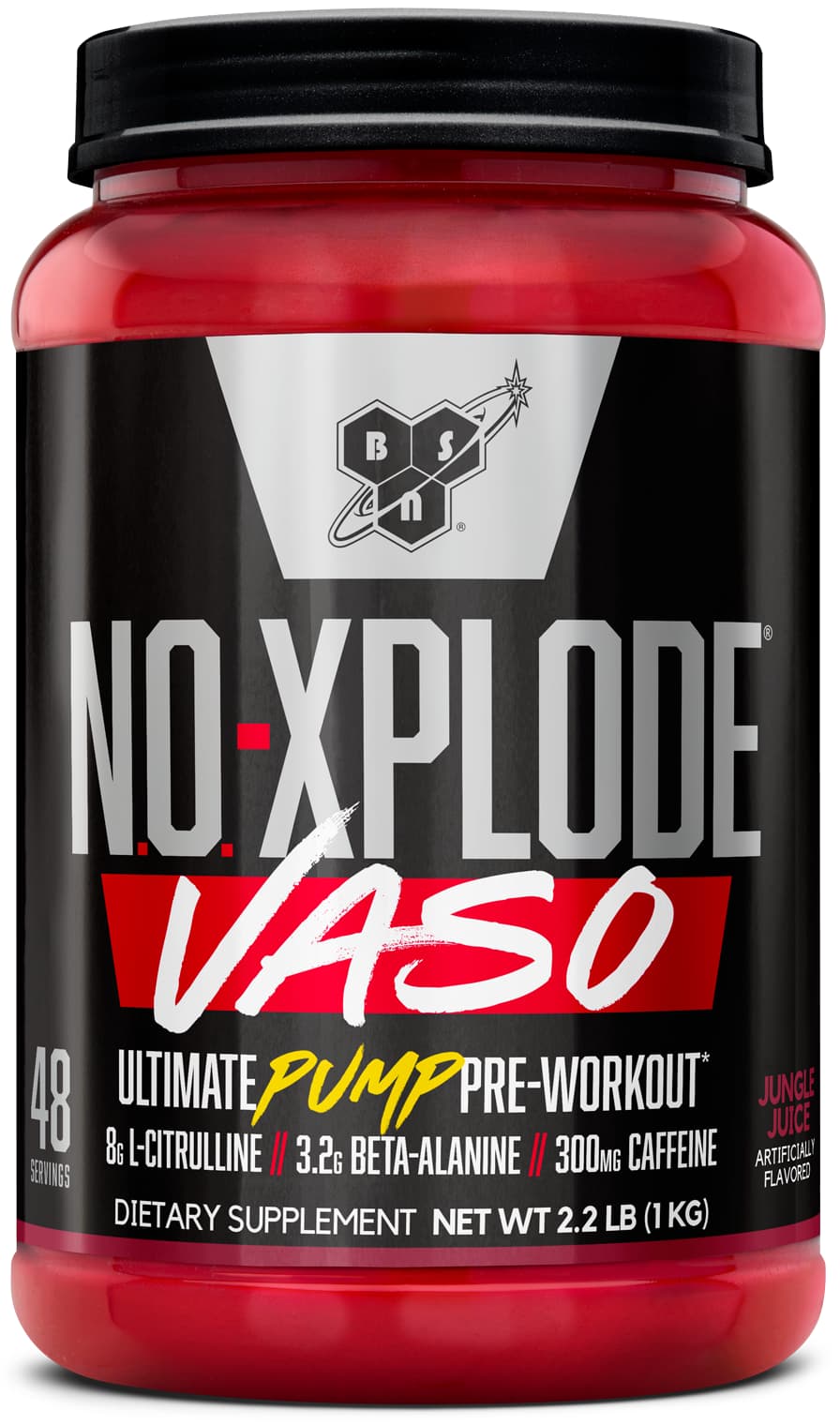 BSN N.O.-Xplode Vaso - Jungle Juice (48 Servings)