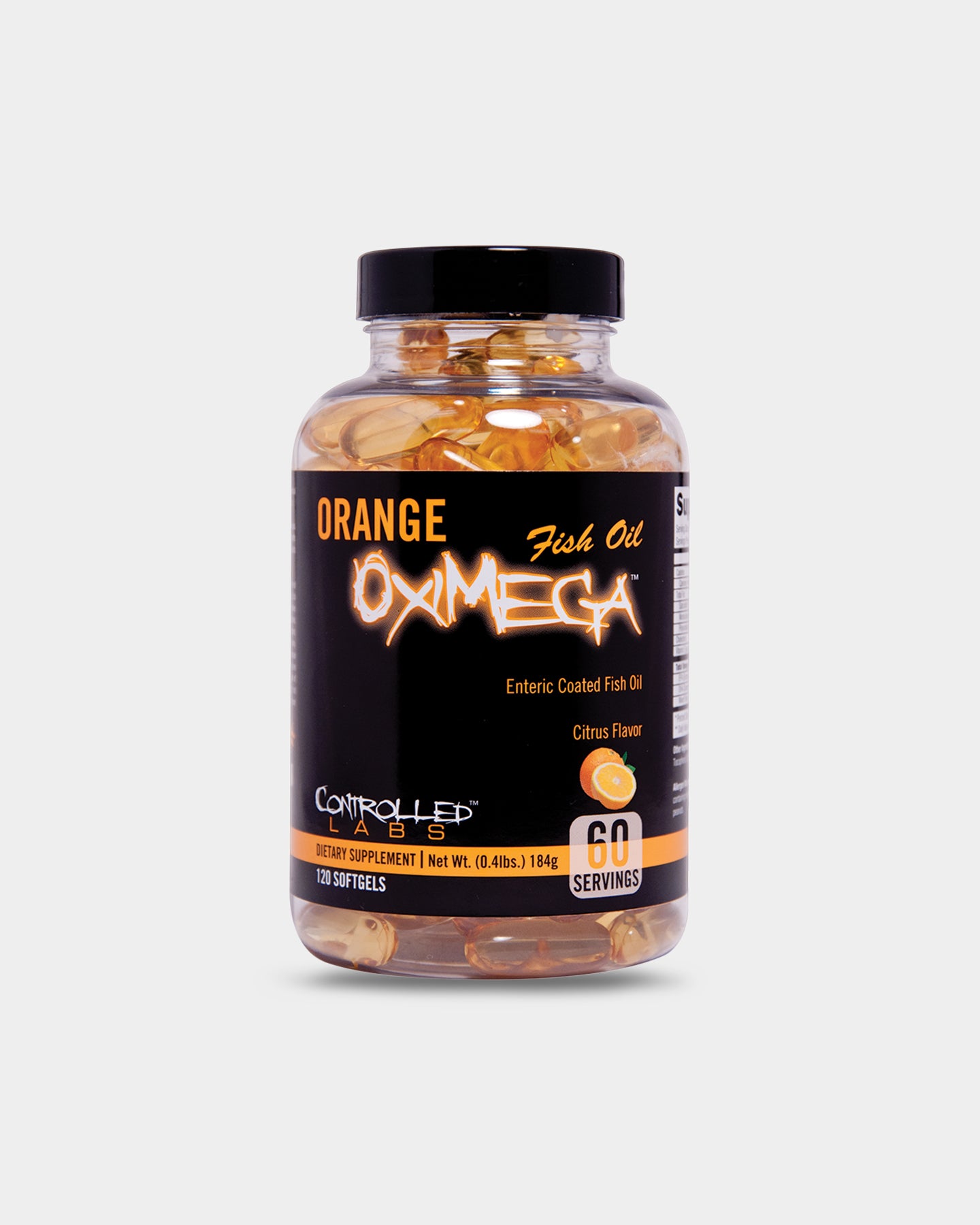 Controlled Labs Orange OxiMega Fish Oil - Unflavoured (120 Softgels)