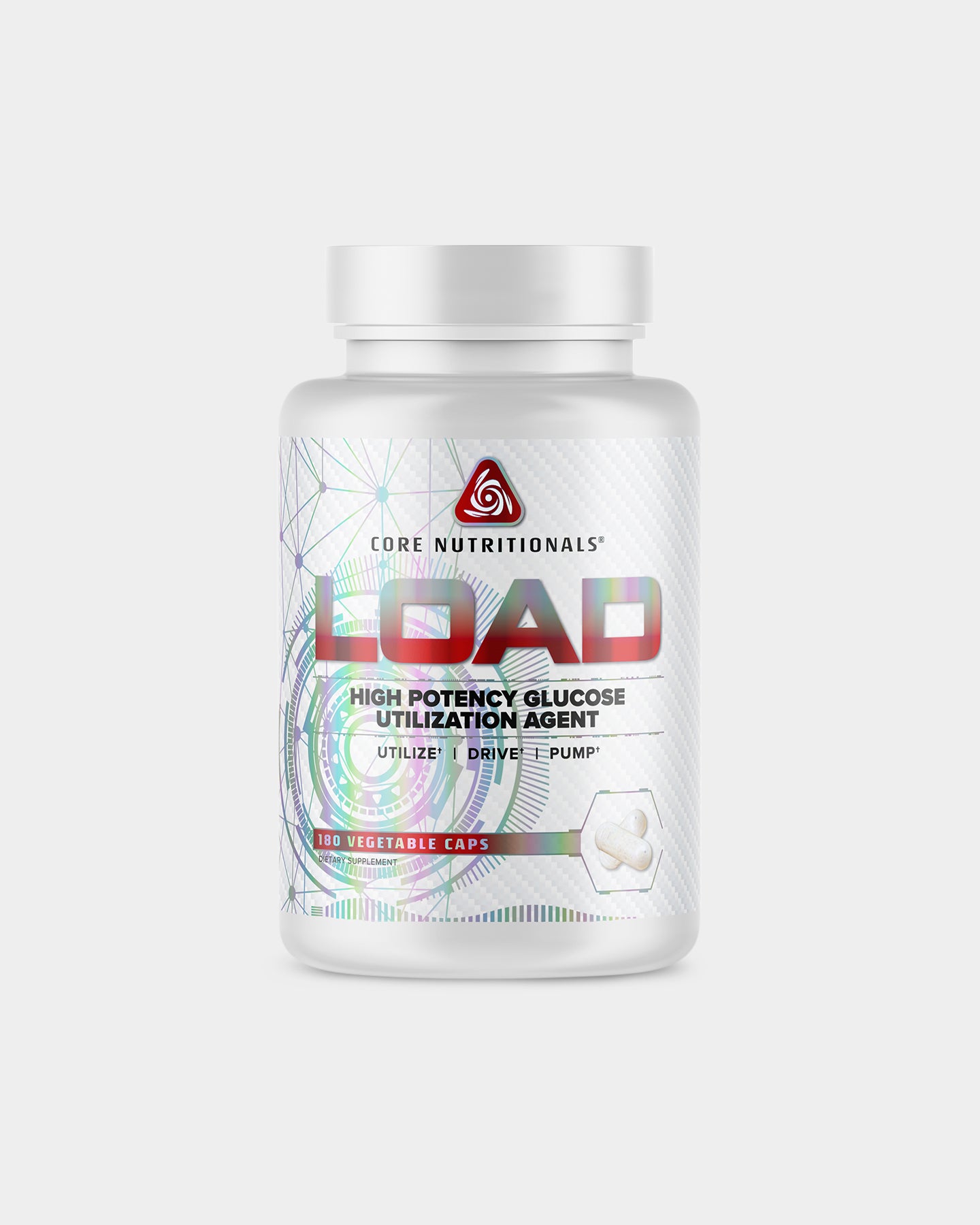 Core Nutritionals LOAD Carb Control - Unflavoured (180 VCaps)