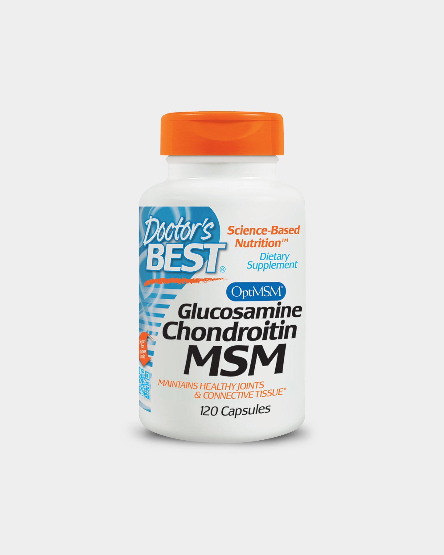 Doctor's Best Glucosamine Chondroitin MSM - Unflavored (360 Capsules)