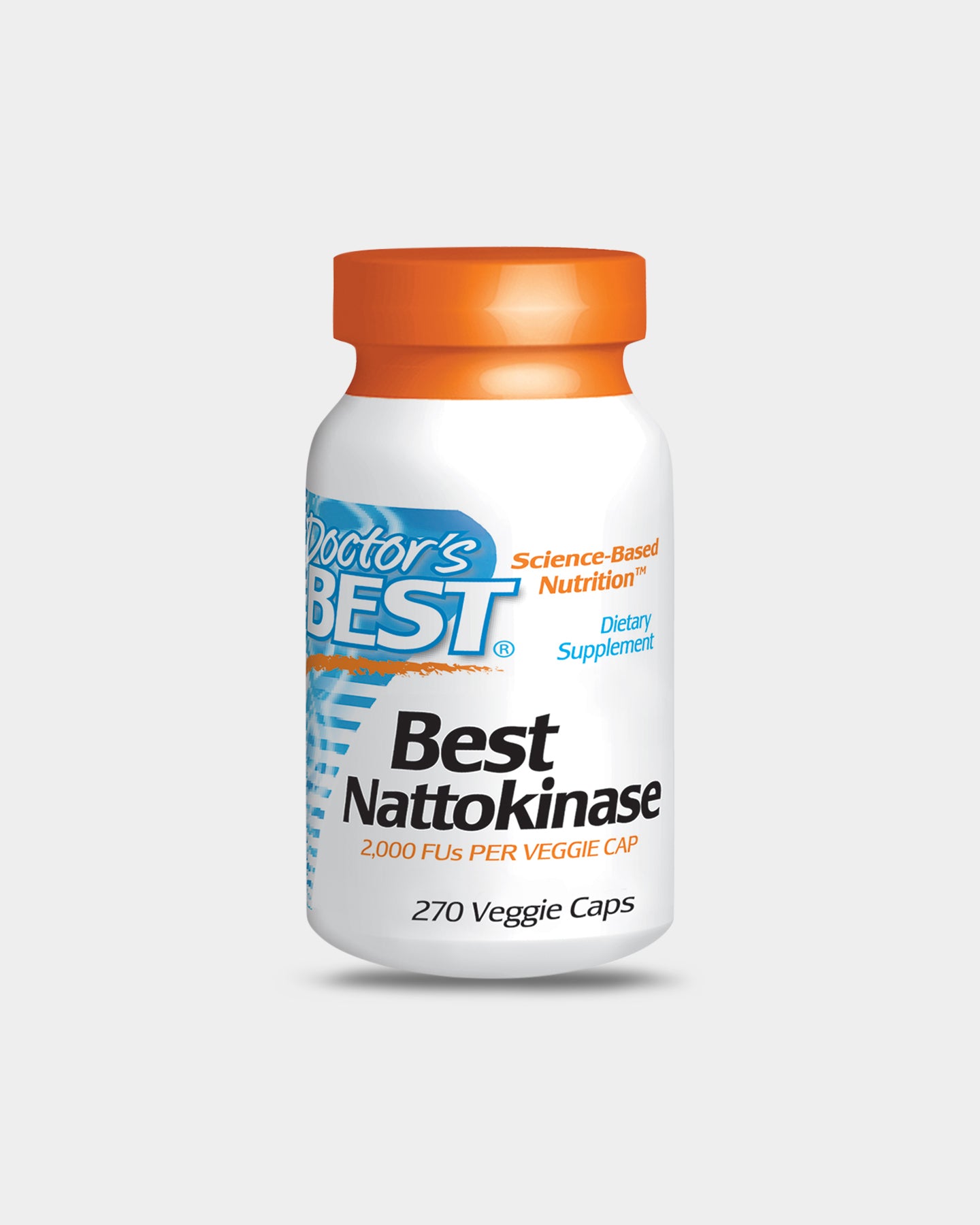 Doctor's Best Nattokinase - Unflavored (270 VCaps)