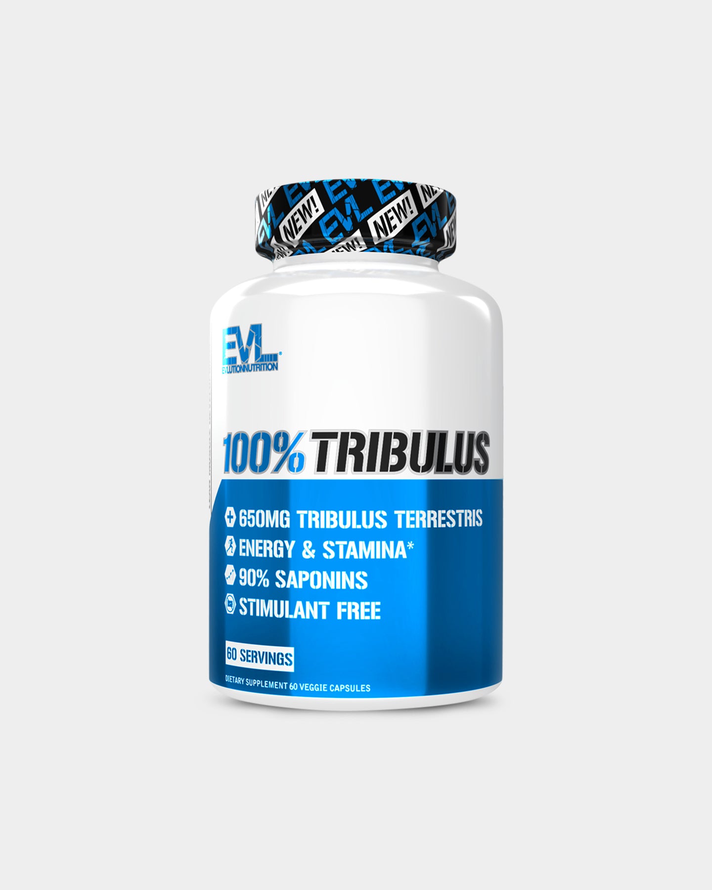 EVLUTION NUTRITION 100% Tribulus - Unflavoured (60 Capsules)