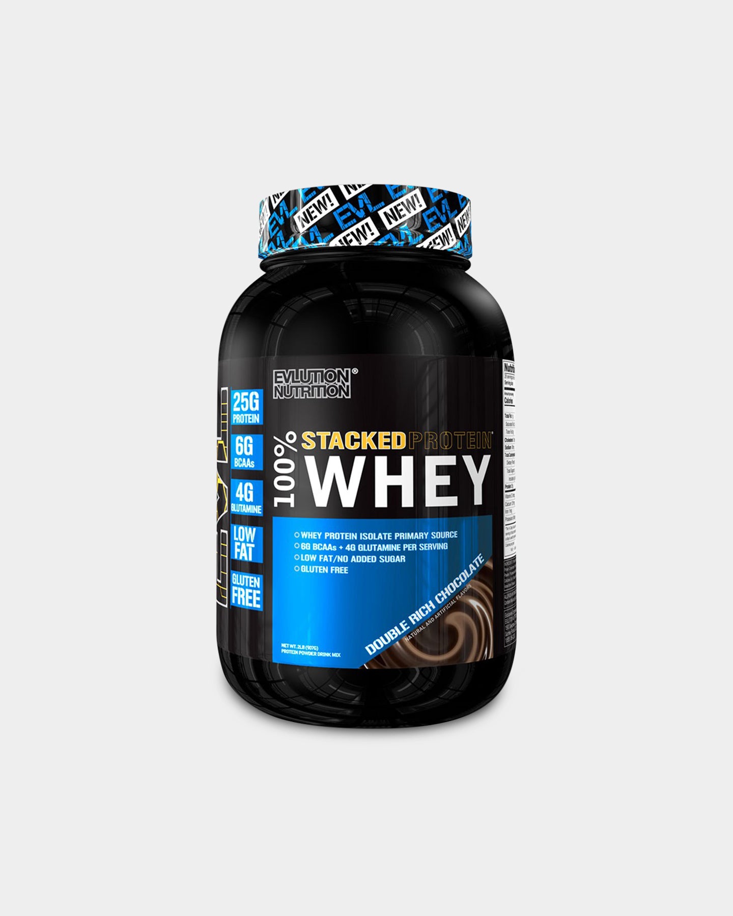 EVLUTION NUTRITION 100% Whey Protein - Double Rich Chocolate (2.2kg)