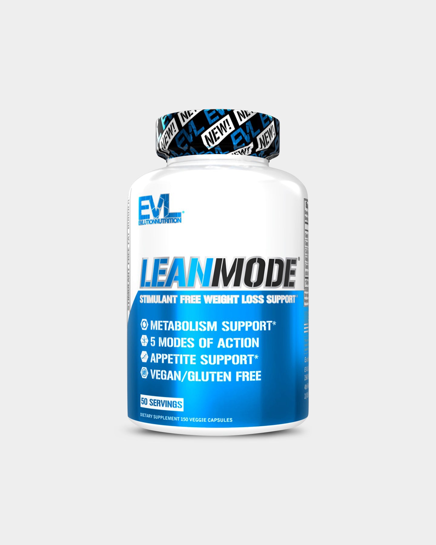 EVLUTION NUTRITION LeanMode Weight-Loss Support Capsules - Unflavored (150 Capsules)