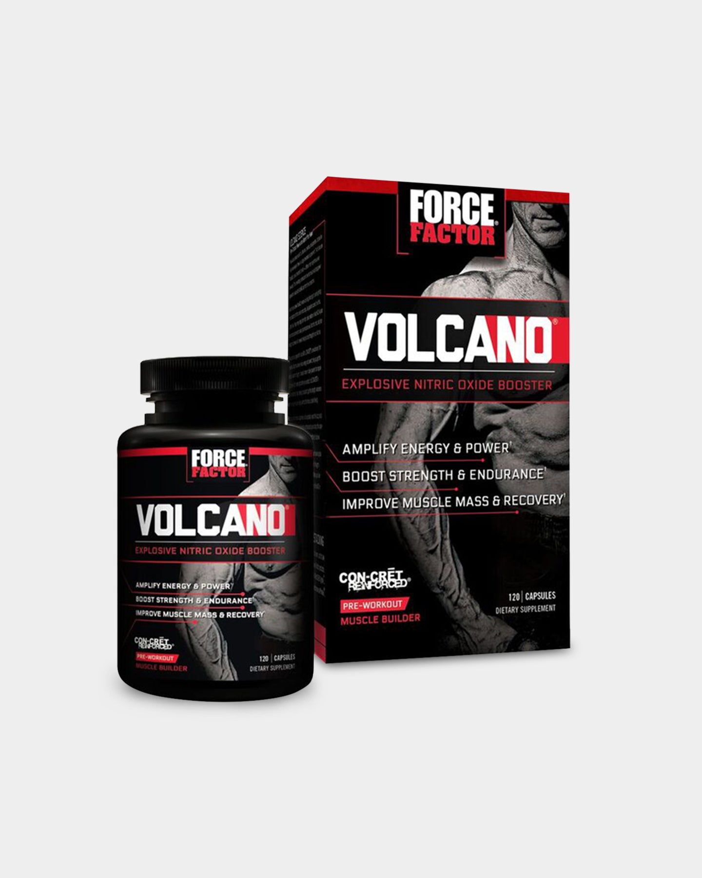 Force Factor VolcaNO - Unflavoured (120 Capsules)