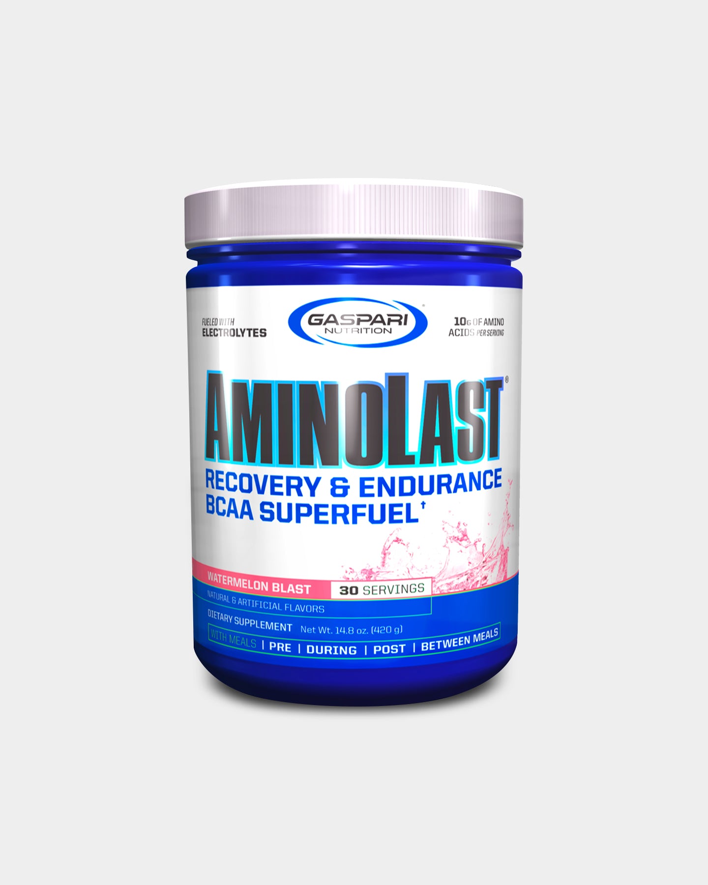 Gaspari Nutrition AMINOLAST - Lemon Ice (30 Servings)