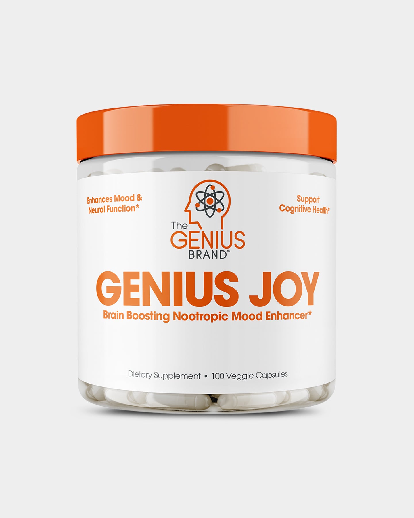 Genius Joy Mood Enhancer - Unflavoured (100 VCaps)