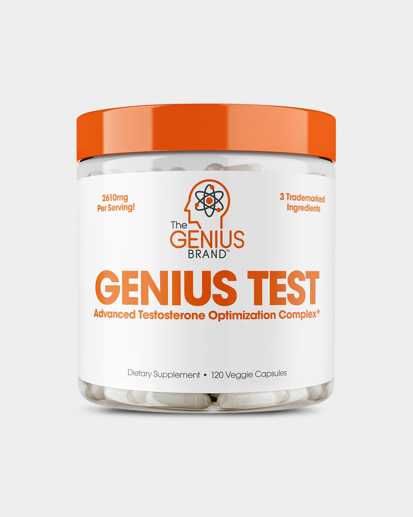 Genius Test - Unflavoured (120 Capsules)