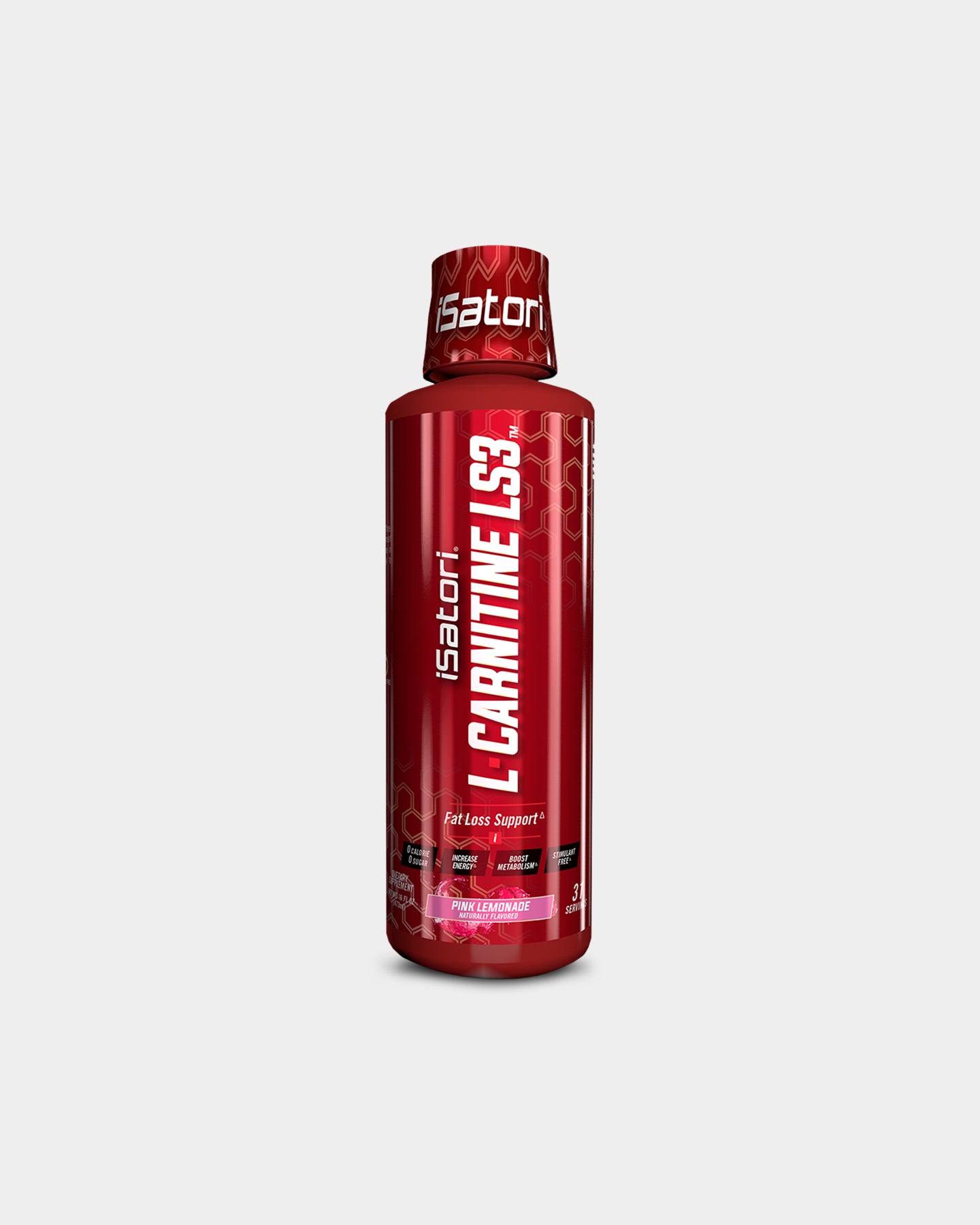 iSatori Liquid L-Carnitine LS3 - Mixed Berry (473 Mls)