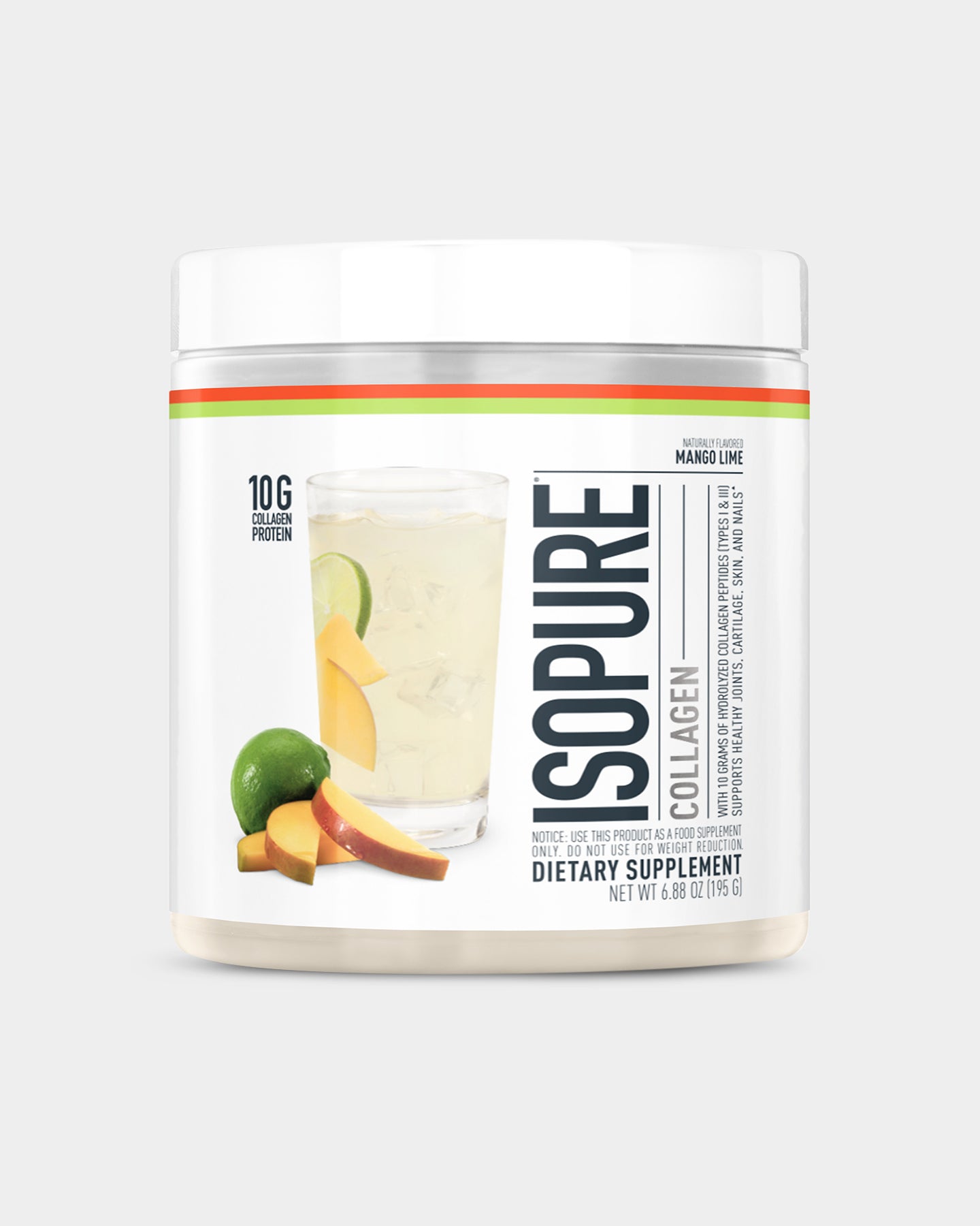 Isopure Collagen - Mango Lime (15 Servings)